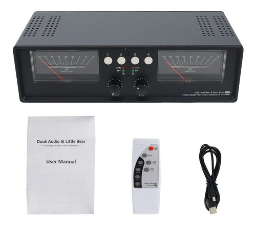 Imagen 2 de 2 de Vumetro Analogico Audio - Mic - Vinilos - Cds Unico !