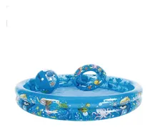 Comprar Banna Parque Infantil Hinchable Familia Océano Piscina Niños,piscina Alberca Inflable Redonda,piscina Hinchable Infantil Para Uso Doméstico,juguete De Agua Para Niños Y Niñas De Verano,120*20cm