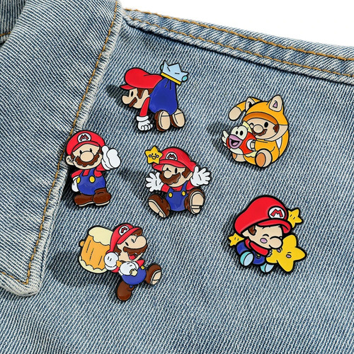 Pins De Mario Bros / Super Mario / Pines Metálicos (broches)