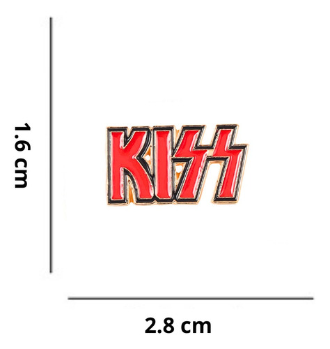 Pin De Kiss Rojo Kiss