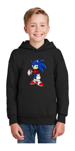 Sonic Casual Impreso Sudaderas Ropa Unisex Para Mujer