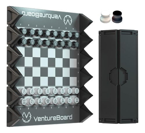 Juego De Meza Ajedrez Portable Magnetico Ventureboard