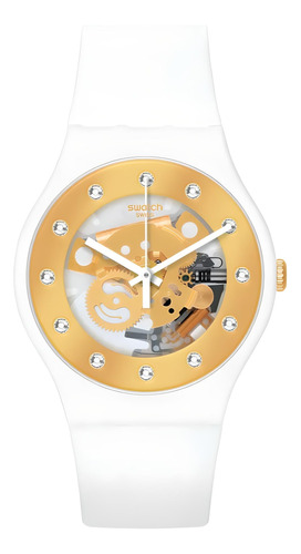 Reloj Swatch Sunray Glam So29w105-s14 Agente Oficial