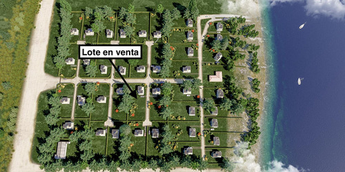 Terreno En Venta, Barrio Cerrado Con Acceso Al Lago