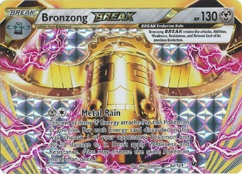 Bronzong Break 62/124 Break Raro Pokemon Tcg