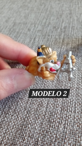 Muñequito Colección Kinder Gatos Egipcios 1997 X Unidad (Usado)