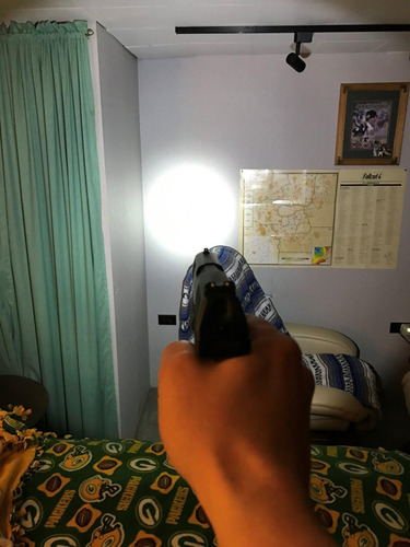 Láser Verde Con Linterna Para Pistola Universal Glock Tactic