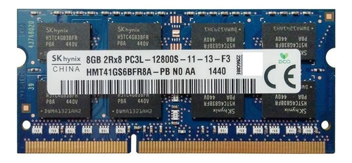 Memoria RAM color azul 8GB 1 SK hynix HMT41GS6BFR8A-PB