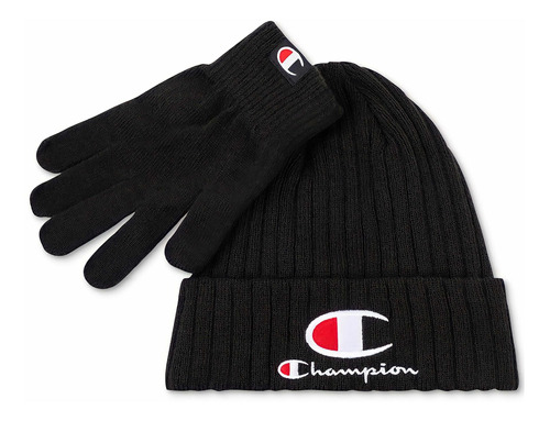 Set Guantes Y Gorro Champion