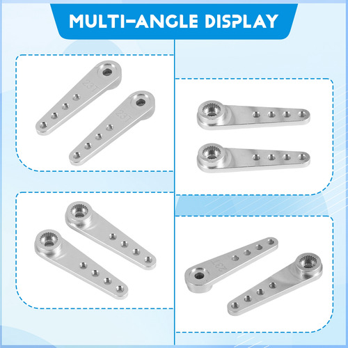 Brazo De Aleación De Aluminio Cnc Y92 Unids/lote De 1,25 A 2