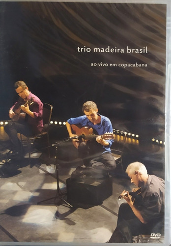 Trio Madeira Ao Vivo Dvd Original Lacrado