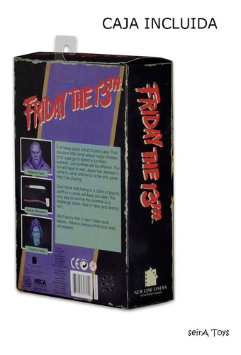 Figura Viernes 13 Friday 18 Cm Jason Voorhees Video Juego.