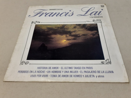 Grandes Éxitos, Francis Lai - Lp Vinilo 1982 Nacional 9/10