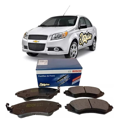 Kit Pastillas De Freno Delanteras Chevrolet Aveo 2011/2017