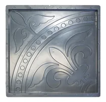 Comprar Moldes Para Piso, Baldosas, Mosaicos Florentino Color Gris Oscuro
