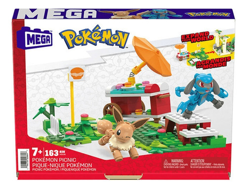 Picnic Mega Construx Pokémon Eevee Y Riolu 4019