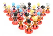 Comprar Baús Dragon Ball Super De 8 Cm Para Goku Vegeta - 21 Bonecos