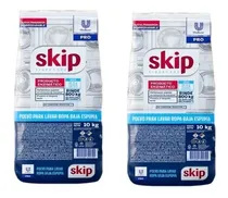 Comprar  Jabon En Polvo Skip X 10kg Baja Espuma X 2 Unidades