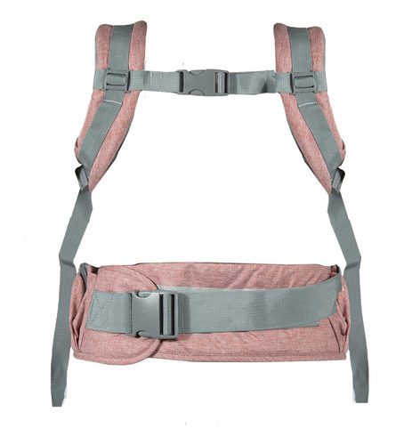 Porta Bebe Arnés Con Asiento Cuidados Cadera Hip Seat Rosado