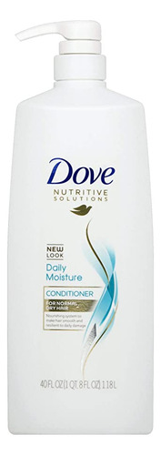 Dove Hair Therapy Acondicionador De Humedad Diario, 40 Onza.