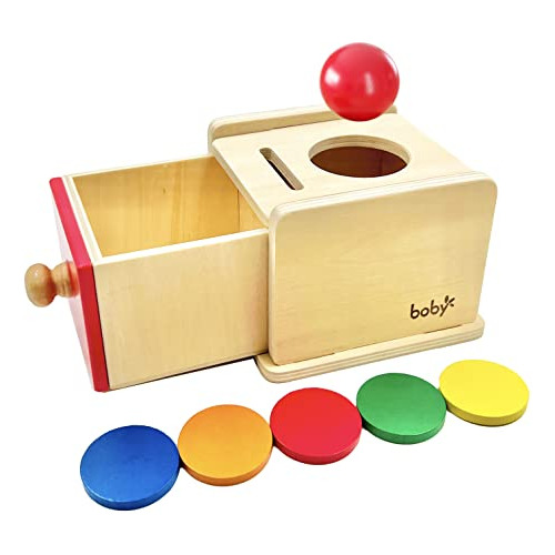 Dailyfunn Montessori Toys Coin &amp; Ball 2 1 Drop Box ...