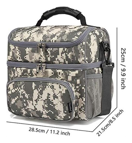 Bolsa Lanchera Flowfly Camuflaje Digital