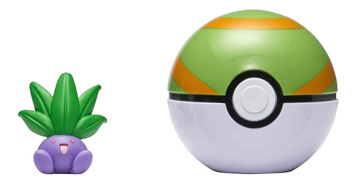 Pokémon - Clip N Go - Oddish + Pokebola Nest Ball - Sunny