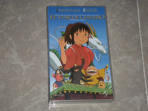 El Viaje De Chihiro - Spirited Away - Vhs Doblaje En Español (Usado)