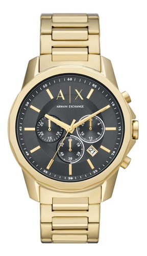 Reloj Hombre Ax Banks Chrono Acero Ax1721