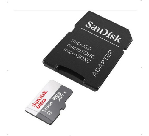 Cartão Memoria Micro Sd 128gb Sandisk P/ Camera Segurança Ip