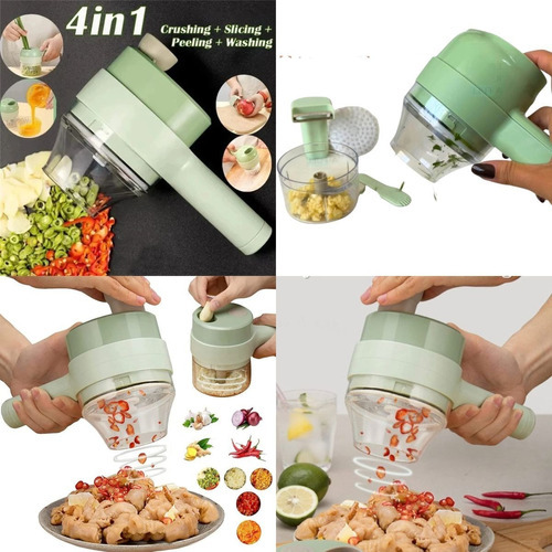 Picador De Vegetales Y Verduras Eléctrico Resistente