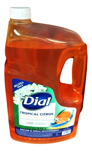 Jabón líquido Dial Tropical Citrus líquido