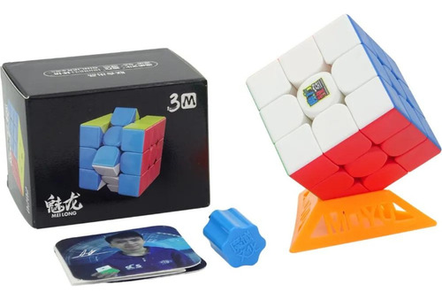 Cubo Rubik Moyu Meilong 3x3 M Lubricante Mercado Cubos