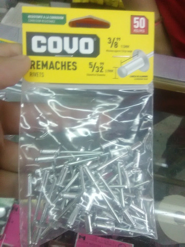 Pack 100pzs Remaches 3/16 X 5/8