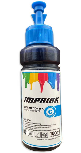 Tinta Imprink Sublimacion Para Todas Impresoras Epson 100ml