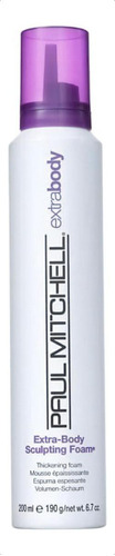 Paul Mitchell Extra-body Mousse Sculpting Foam Unissex 200ml