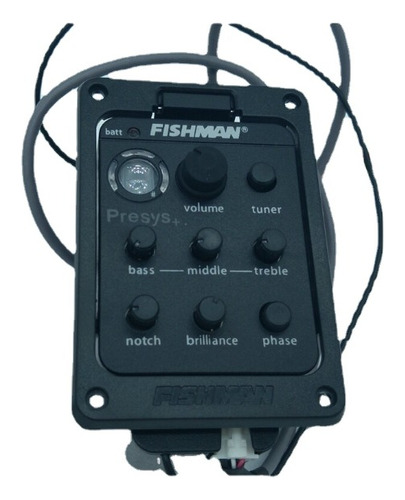 Preamplificador Y Ecualizador De Guitarra Fishman Presys Ori