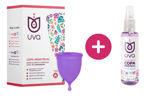 Copa Menstrual Uva+ Limpiador 