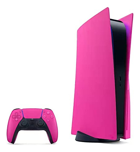 Pack Carcasas Protectores Ps5 Edicin Disco Nova Rosa