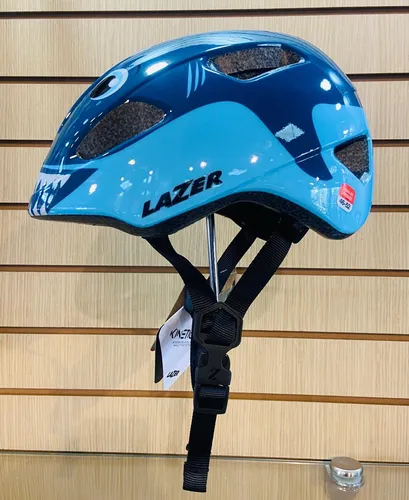 Casco Ciclismo Lazer Pnut Kineticore Ce-cpsc Shark Niños
