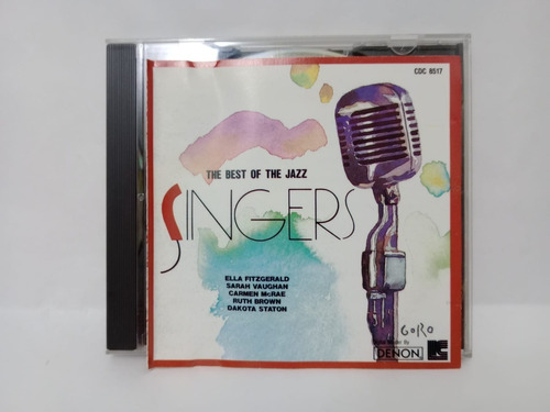 The Best Of Jazz Singers (cd, Usa, 1989) Compilado Acop