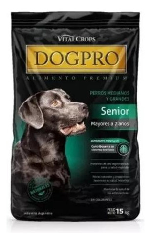 Alimento Balanceado Premium Dogpro Senior 15 Kg