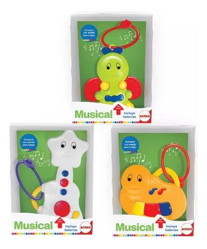 Juguete Musical Para Bebe Colgante Antex