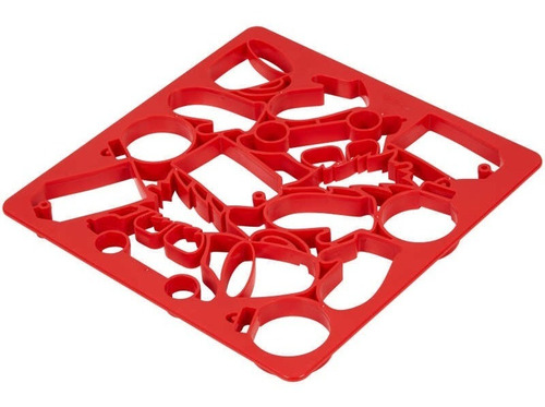 Multicortador Para Galleta Navidadeño / Navidad 2304-0-0013 Rojo