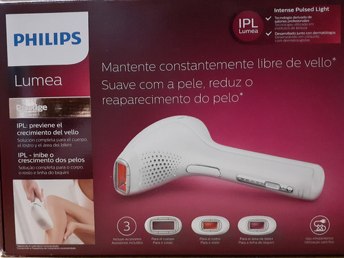 Depiladora Philips, Luz Pulsada. Lumea Prestige.