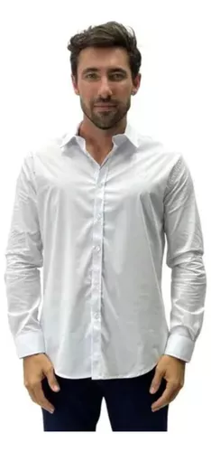 Camisa Masculina Xadrez Azul Logo Bordada Convicto - Convicto