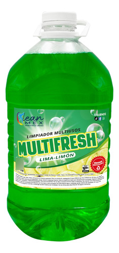 Limpiador Tipo Fabuloso Lima Limon 5lt + Limpia Vidrios 5lt