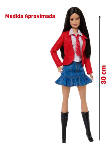 Boneca Barbie Lupita Original Coleção Rebeldes Rbd