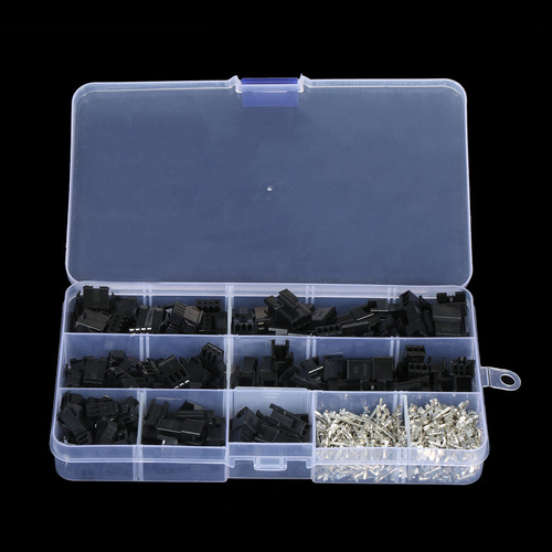 Kit De Conectores Jst Sm 2,54 Mm 2/3/4 Pinos Para Projetos D