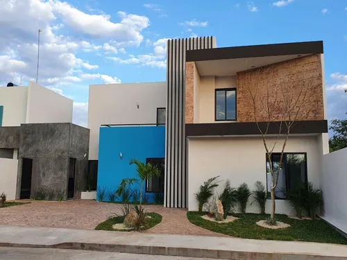 Casa Mod Boste Con Piscina En Praderas Del Mayab, Carretera Chicxulub Puerto